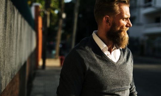 Untrimmed beard