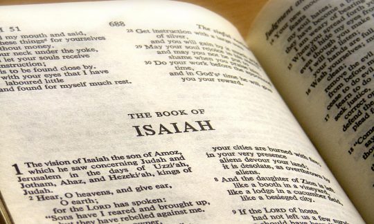 The book of Isaiah