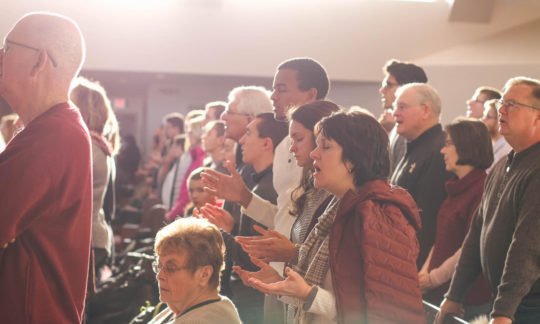 What happens in a church service