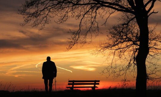 lonely man