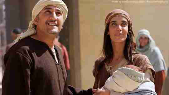 Mary & Joseph in the temple