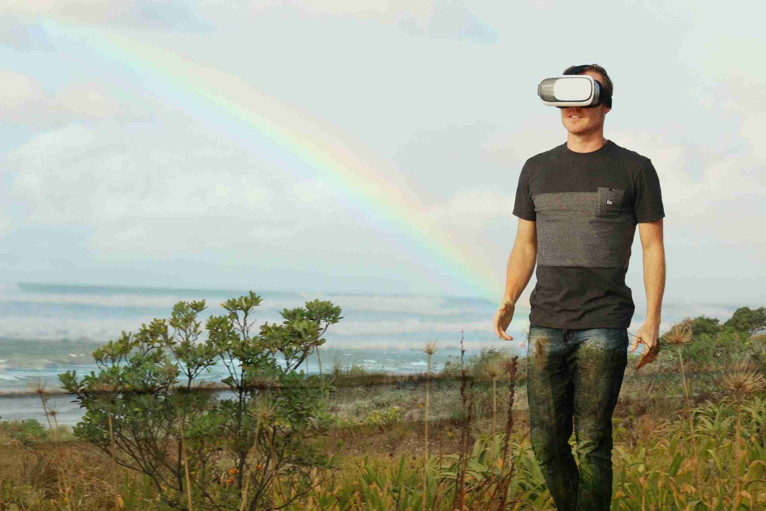 (not)-seeing-man-walking-without-noticing-the-rainbow